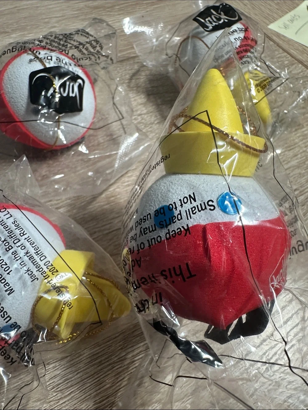 New Jack in the Box (2020) face mask antenna ball - Pack of 4